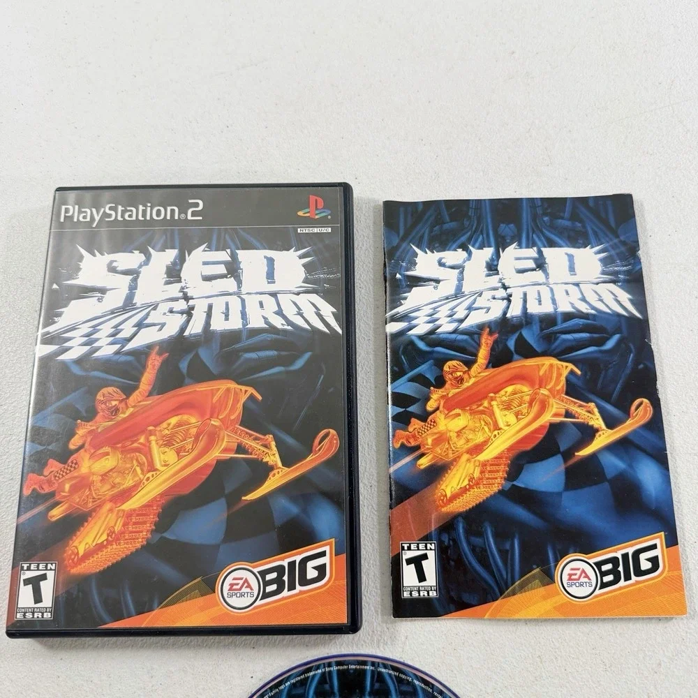 Sled Storm PS2 Sony‎ PlayStation 2 2002 Complete CIB W/ Reg Card TESTED